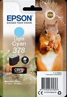 Epson Singlepack LightCyan 378 Claria Photo HD Ink