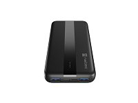 NATEC powerbanka TREVI SLIM Q 10000 mAh 2X USB QC3.0 + 1X PD, černá