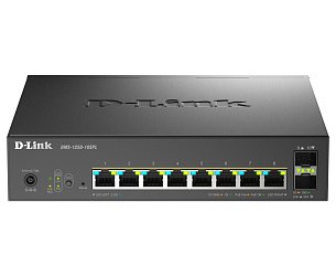D-Link DMS-1250-10SPL/E, 8x 2.5G PoE, 2x 10G SFP+, 120W Smart Managed Switch D-Link DMS-1250-10SPL/E, 8x 2.5G PoE, 2x 10G SFP+, 120W Smart Managed Switch